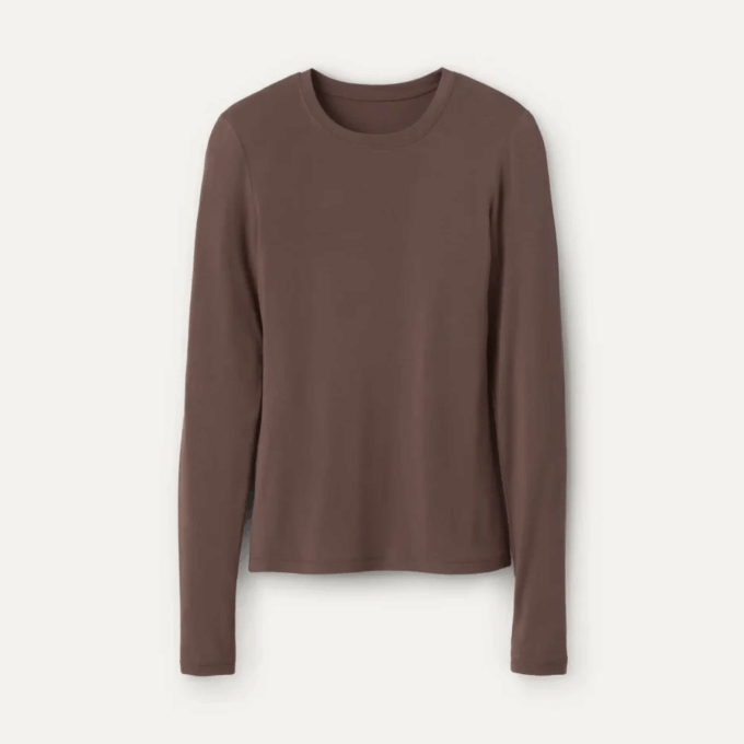 Aidelene langærmet T-shirt