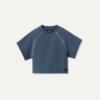 Classic kortærmet sweatshirt med rund hals