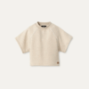 Classic kortærmet sweatshirt med rund hals
