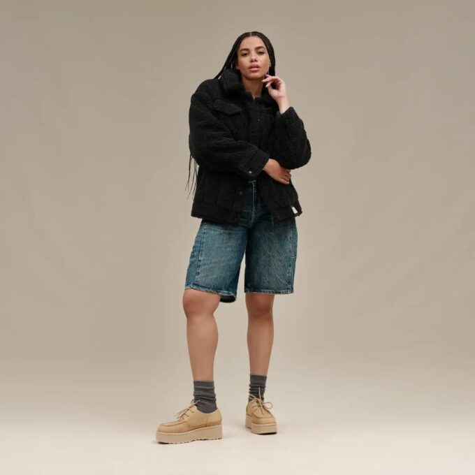 Frankie Sherpa Trucker-jakke