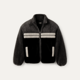 Marlene Sherpa-jakke Heritage Braid