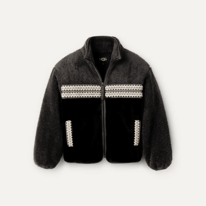 Marlene Sherpa-jakke Heritage Braid Marlene Sherpa-jakke Heritage Braid