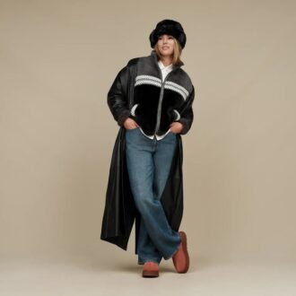 Marlene Sherpa-jakke Heritage Braid