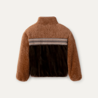 Marlene Sherpa-jakke Heritage Braid