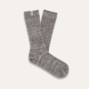 Ribstrikket slouchy crew-sok Ribstrikket slouchy crew-sok
