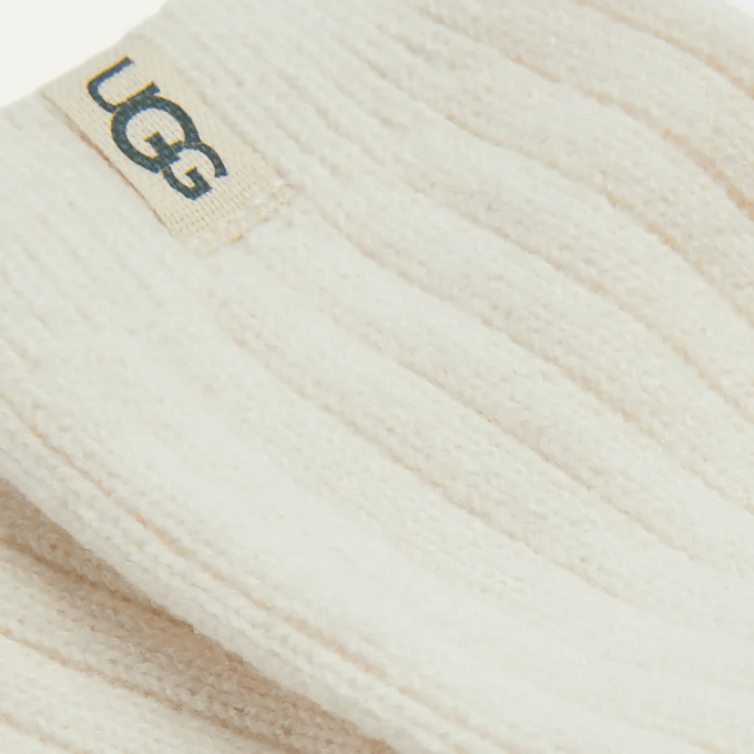 Ribstrikket slouchy crew-sok Ribstrikket slouchy crew-sok